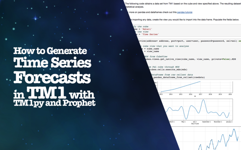 How to Generate Time Series Forecasts in TM1 with TM1py and Prophet